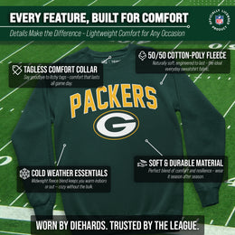 Green Bay Packers NFL Home Team Crew - Forest Green