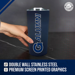 Georgetown Hoyas Collegiate Stainless Steel Travel Tumbler for Alumni - Navy