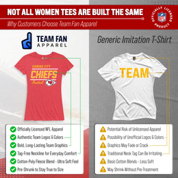 Kansas City Chiefs NFL Gameday Women's Relaxed Fit T-shirt - Red