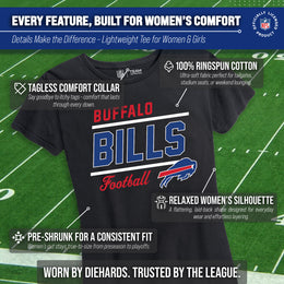 Buffalo Bills NFL Gameday Women's Relaxed Fit T-shirt - Black