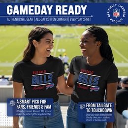 Buffalo Bills NFL Gameday Women's Relaxed Fit T-shirt - Black