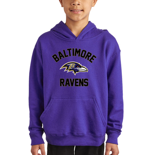 Baltimore Ravens NFL Youth Gameday Hooded Sweatshirt - Purple