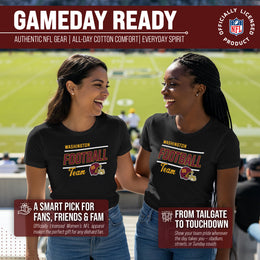 Washington Commanders NFL Gameday Women's Relaxed Fit T-shirt - Black