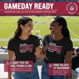 Arizona Cardinals NFL Gameday Women's Relaxed Fit T-shirt - Black