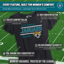 Jacksonville Jaguars NFL Gameday Women's Relaxed Fit T-shirt - Black