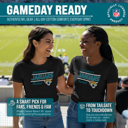 Jacksonville Jaguars NFL Gameday Women's Relaxed Fit T-shirt - Black