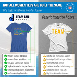 Los Angeles Chargers NFL Gameday Women's Relaxed Fit T-shirt - Royal