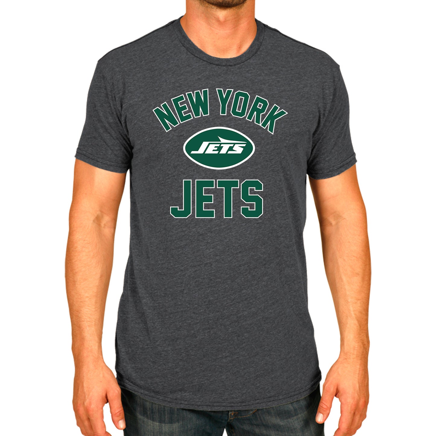 New York Jets NFL Adult Gameday T-Shirt - Gray