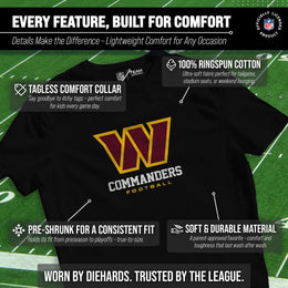 Las Vegas Raiders Youth NFL Ultimate Fan Logo Short Sleeve T-Shirt - Black