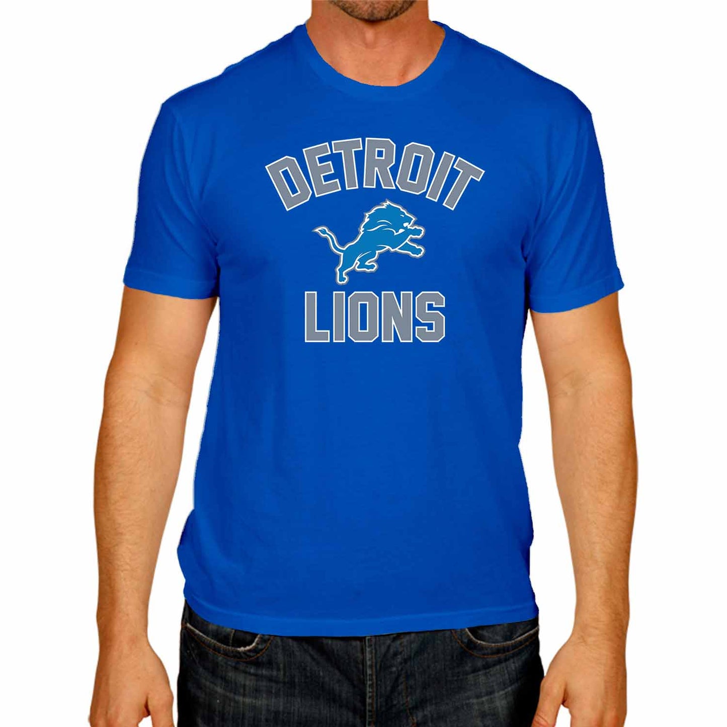 Detroit Lions NFL Adult Gameday T-Shirt - Royal