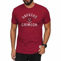 Harvard Crimson Adult College Team Color T-Shirt - Crimson