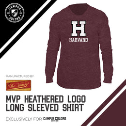 Harvard Crimson NCAA MVP Adult Long-Sleeve Shirt - Crimson