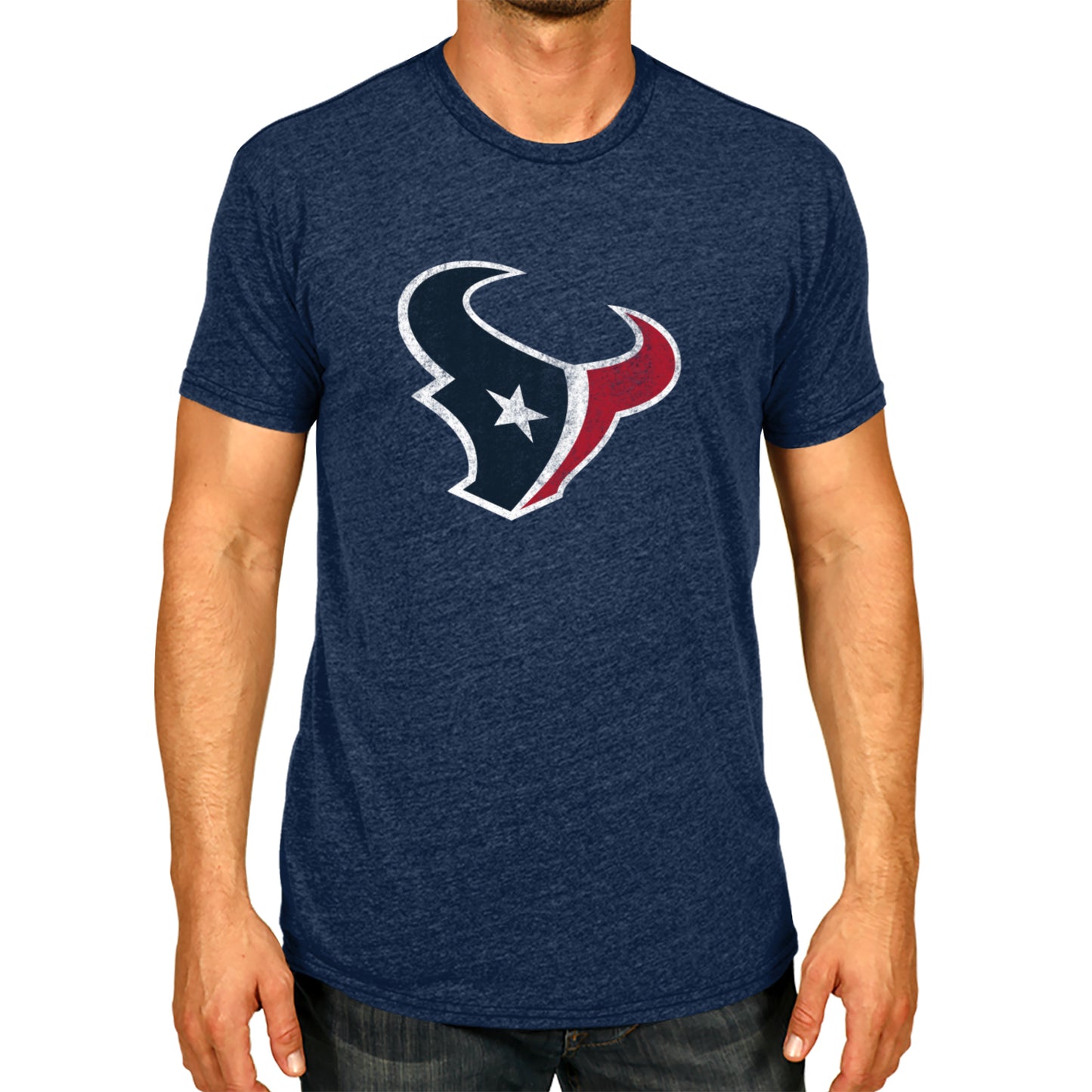 Houston Texans NFL Modern Throwback T-shirt - Navy