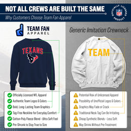 Houston Texans NFL Home Team Crew - Navy