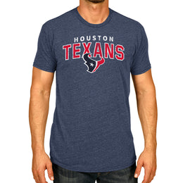 Houston Texans NFL Starting Fresh Short Sleeve Heather T-Shirt - Navy