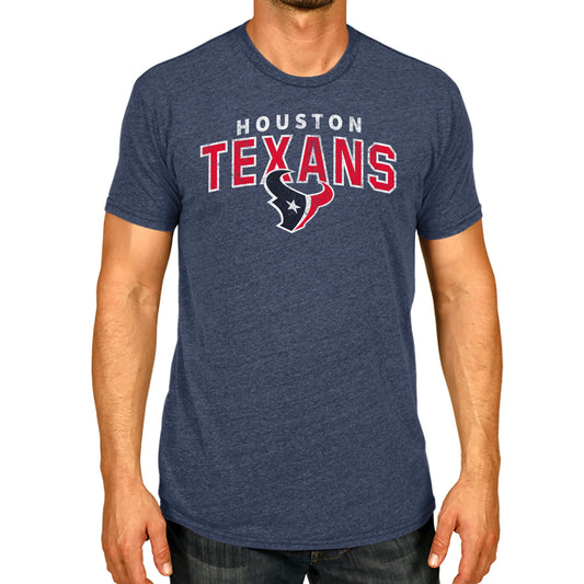 Houston Texans NFL Starting Fresh Short Sleeve Heather T-Shirt - Navy