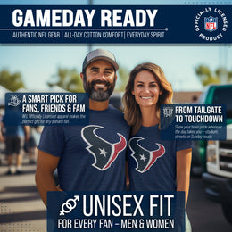 Houston Texans NFL Modern Throwback T-shirt - Navy