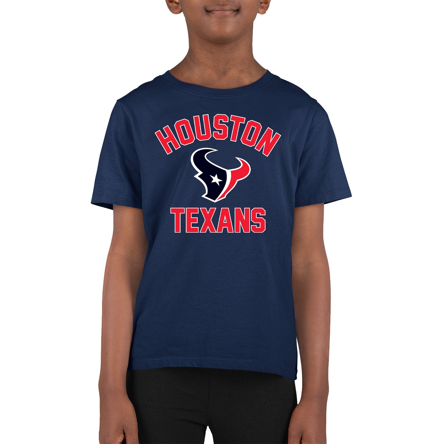 Houston Texans NFL Youth Gameday Football T-Shirt - Navy