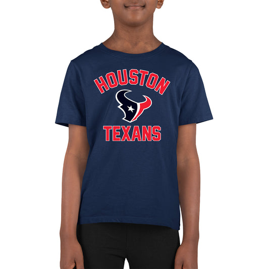 Houston Texans NFL Youth Gameday Football T-Shirt - Navy