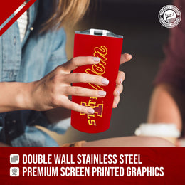 Iowa State Cyclones NCAA Stainless Steel Travel Tumbler for Mom - Maroon