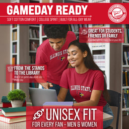 Illinois State Redbirds NCAA Adult Gameday Cotton T-Shirt - Red