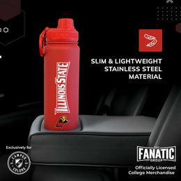 Illinois State Redbirds NCAA Stainless Steel Water Bottle - Red