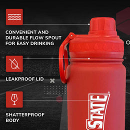 Illinois State Redbirds NCAA Stainless Steel Water Bottle - Red