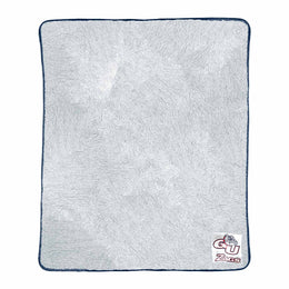 Gonzaga Bulldogs NCAA Silk Sherpa College Throw Blanket - Navy