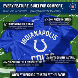Indianapolis Colts NFL Adult Gameday T-Shirt - Royal