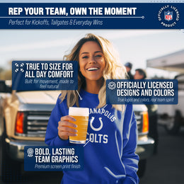 Indianapolis Colts NFL Adult Gameday Football Crewneck Sweatshirt - Royal