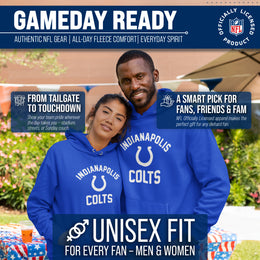 Indianapolis Colts NFL Adult Gameday Hooded Sweatshirt - Royal
