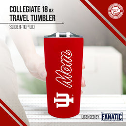 Indiana Hoosiers NCAA Stainless Steel Travel Tumbler for Mom - Crimson