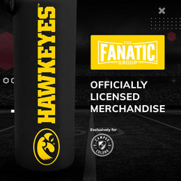 Iowa Hawkeyes NCAA Stainless Steel Water Bottle - Black