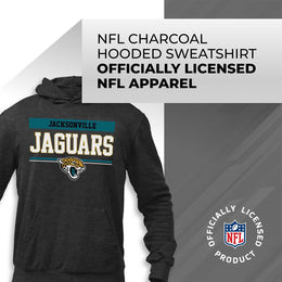 Jacksonville Jaguars NFL Adult Gameday Charcoal Hooded Sweatshirt - Charcoal