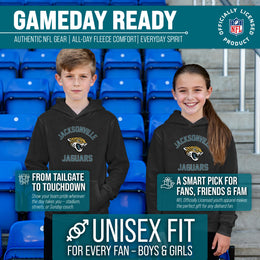 Jacksonville Jaguars NFL Youth Gameday Hooded Sweatshirt - Black