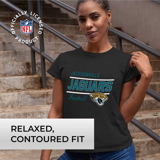 Jacksonville Jaguars NFL Gameday Women's Relaxed Fit T-shirt - Black