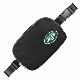 New York Jets NFL Gameday On The Move Crossbody Belt Bag - Black