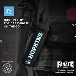 Johns Hopkins Blue Jays NCAA Stainless Steel Water Bottle - Black