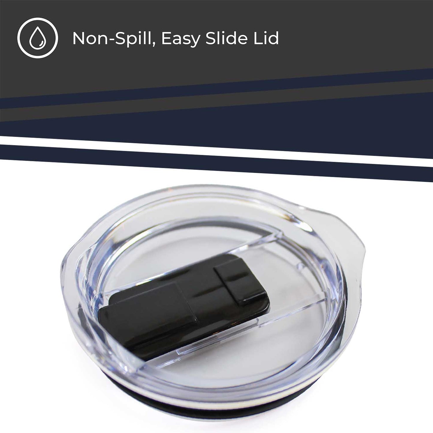 Jackson State University NCAA Stainless Steel Tumbler perfect for Gameday - Navy