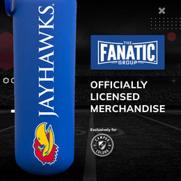 Kansas Jayhawks NCAA Stainless Steel Water Bottle - Royal