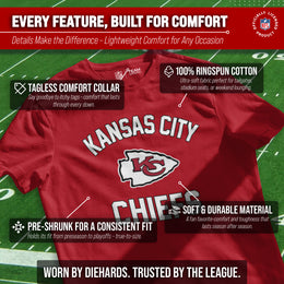 Kansas City Chiefs NFL Adult Gameday T-Shirt - Red