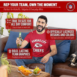 Kansas City Chiefs NFL Adult Gameday T-Shirt - Red