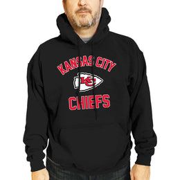 Kansas City Chiefs NFL Adult Gameday Hooded Sweatshirt - Black
