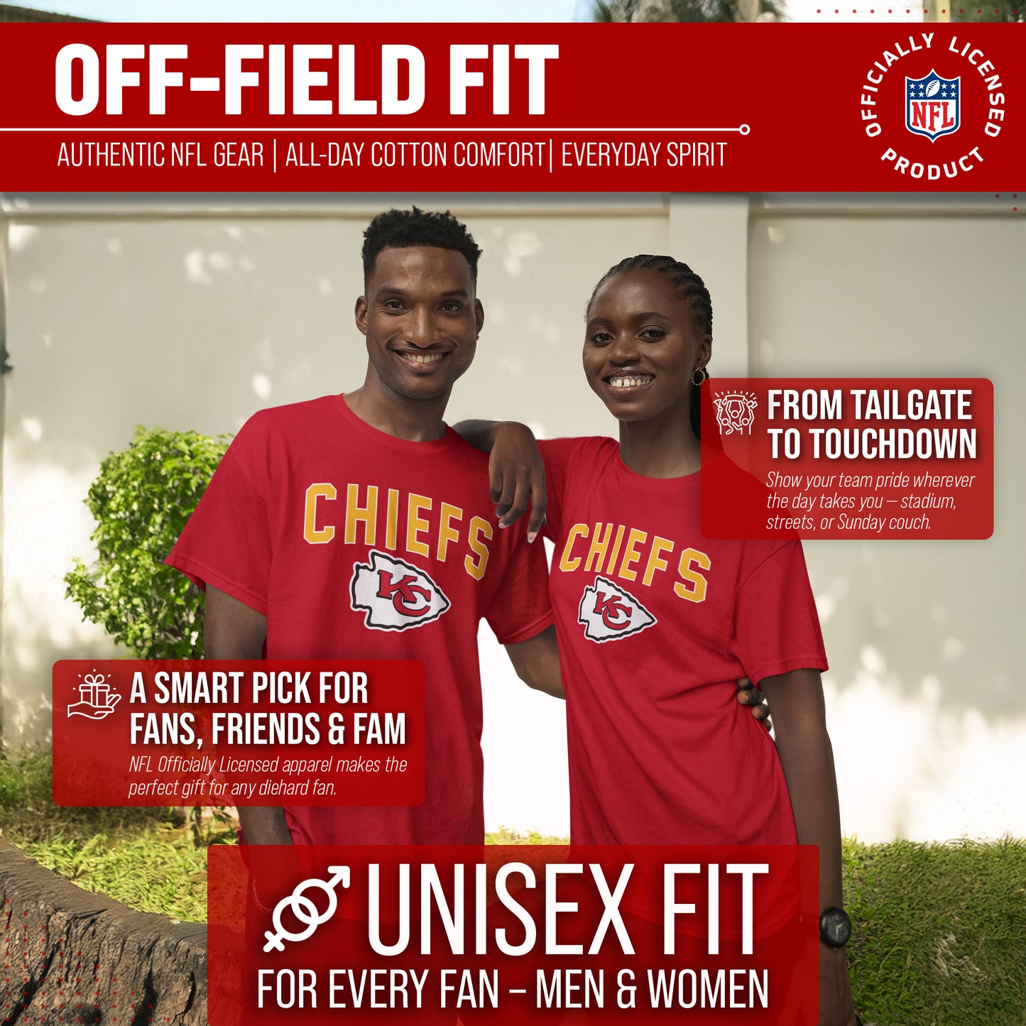 Kansas City Chiefs NFL Home Team Tee - Red