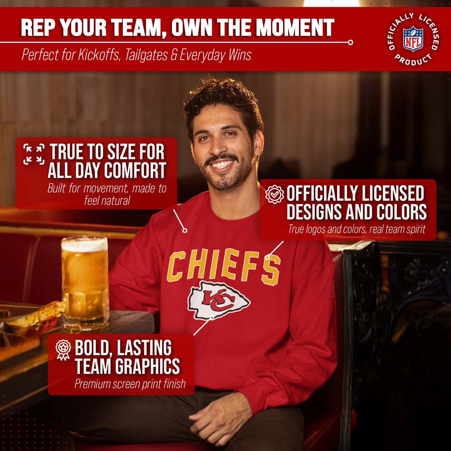 Kansas City Chiefs NFL Home Team Crew - Red