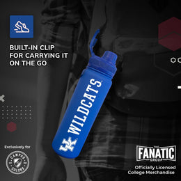 Kentucky Wildcats NCAA Stainless Steel Water Bottle - Royal