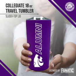 Kansas State Wildcats Collegiate Stainless Steel Travel Tumbler for Alumni - Purple