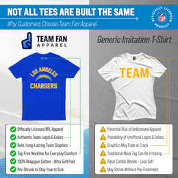 Los Angeles Chargers NFL Adult Gameday T-Shirt - Royal
