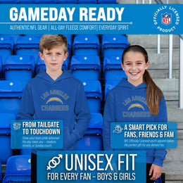 Los Angeles Chargers NFL Youth Gameday Hooded Sweatshirt - Royal