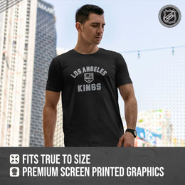Los Angeles Kings NHL Adult Game Day Unisex T-Shirt - Black